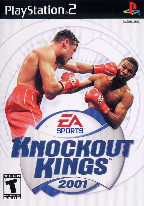 Knockout Kings 2001 box art for Playstation 2